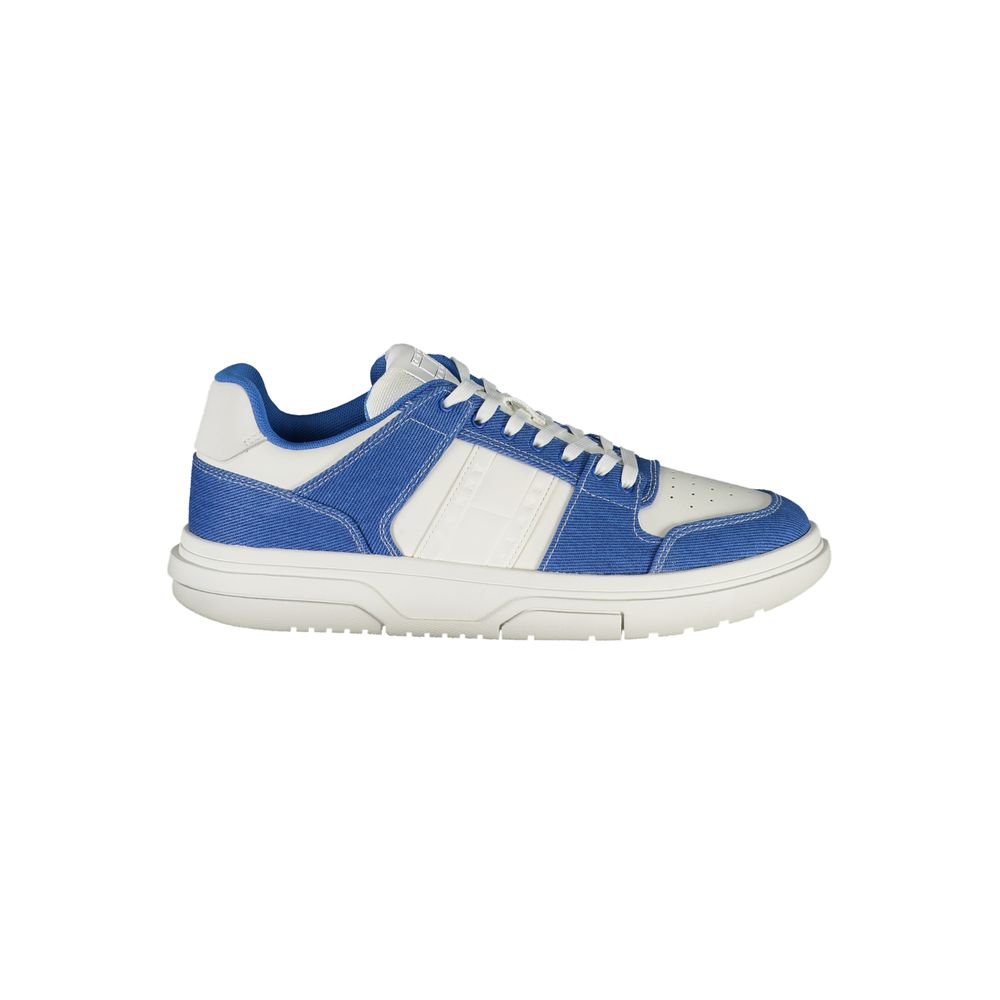 Tommy Hilfiger Men's White Polyurethane Sneakers