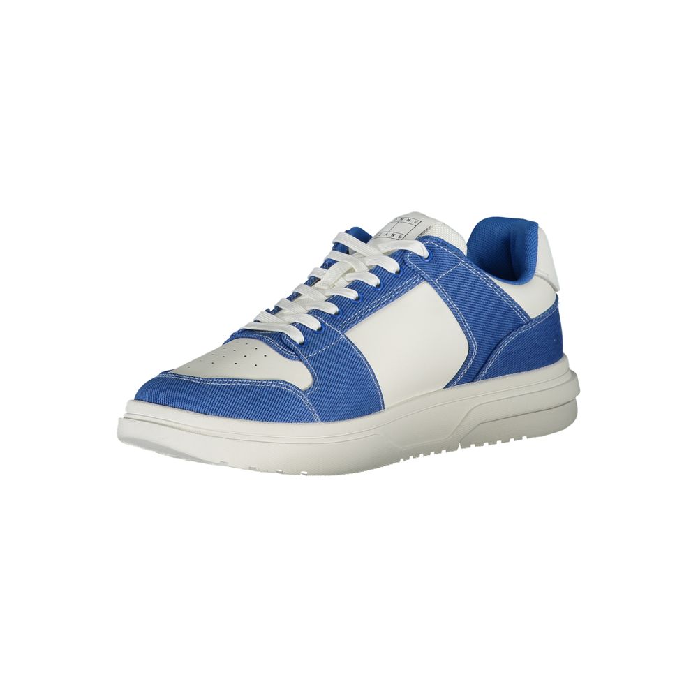 Tommy Hilfiger Men's White Polyurethane Sneakers