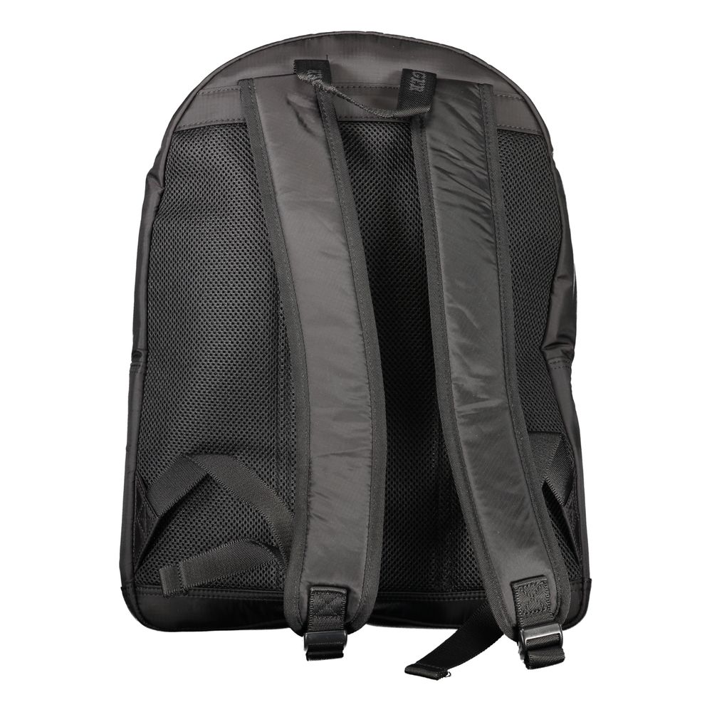 Tommy Hilfiger Men's Black Polyurethane Backpack - image 2