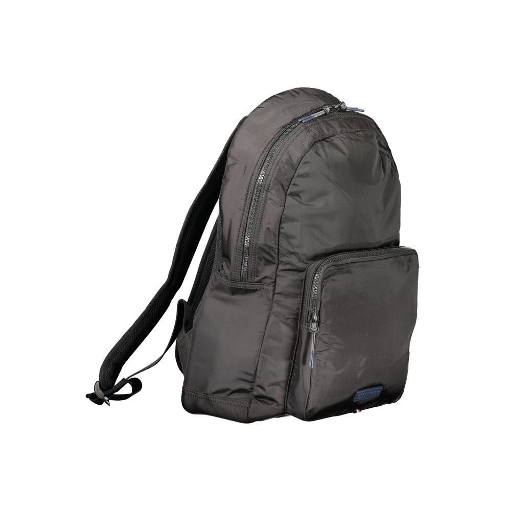 Tommy Hilfiger Men's Black Polyurethane Backpack - image 3