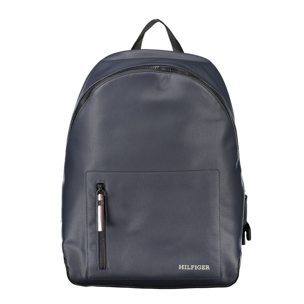 Tommy Hilfiger Men's Blue Polyurethane Backpack - image 1