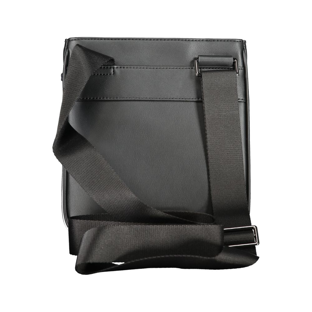 Tommy Hilfiger Men's Black Polyurethane Shoulder Bag - image 2