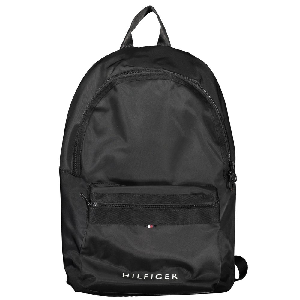 Tommy Hilfiger Men's Black Polyester Backpack - image 1