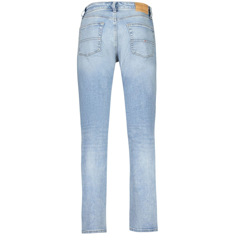 Tommy Hilfiger Slim Scantom Men's Blue Cotton Slim-Fit Jeans