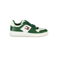 Tommy Hilfiger Men's Green Leather Sneakers