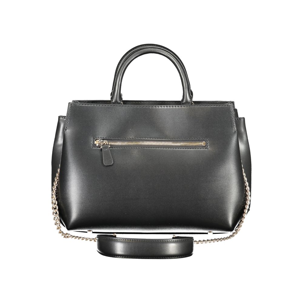 Guess Jeans Women's Black Polyurethane Handbag