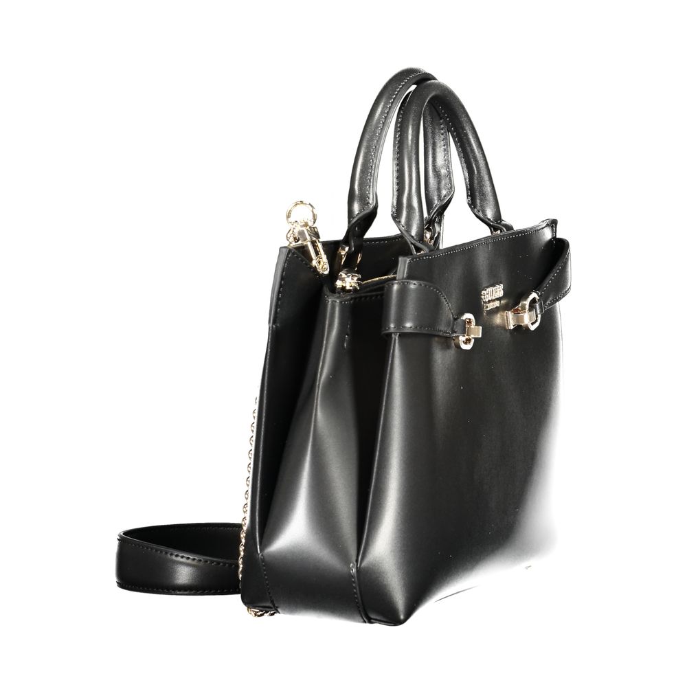 Guess Jeans Women's Black Polyurethane Handbag