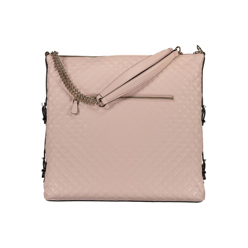 Guess Jeans Women's Pink Polyurethane Handbag