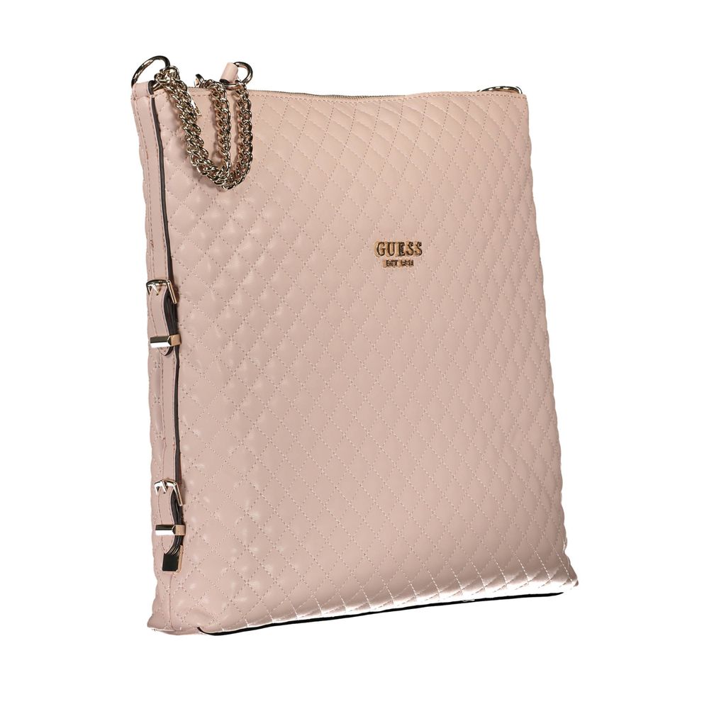 Guess Jeans Women's Pink Polyurethane Handbag