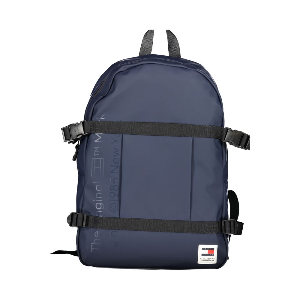 Tommy Hilfiger Men's Blue Polyurethane Backpack - image 1