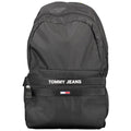 Tommy Hilfiger Men's Black Recycled Polyester Backpack - image 1