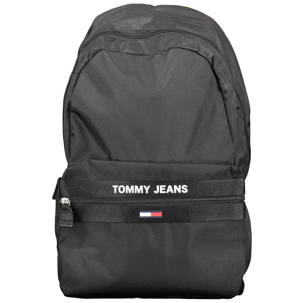 Tommy Hilfiger Men's Black Recycled Polyester Backpack - image 1