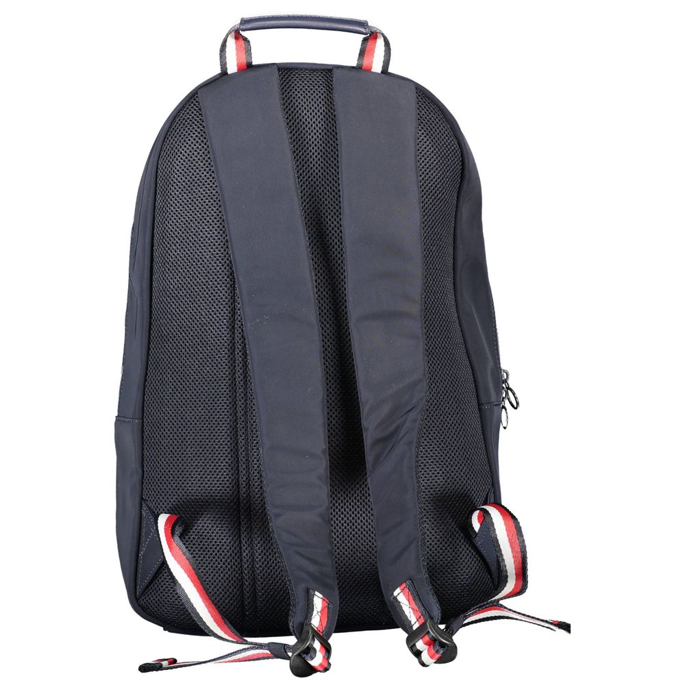 Tommy Hilfiger Men's Blue Polyester Backpack