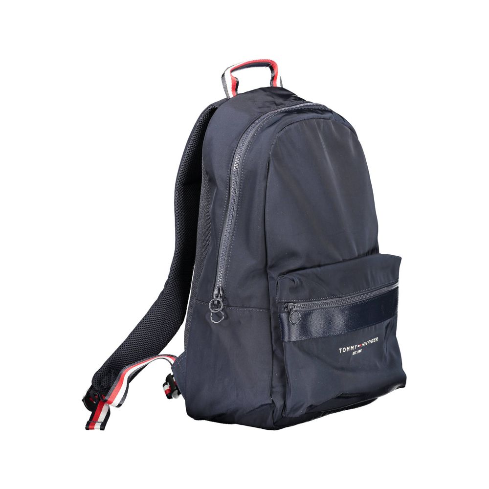 Tommy Hilfiger Men's Blue Polyester Backpack