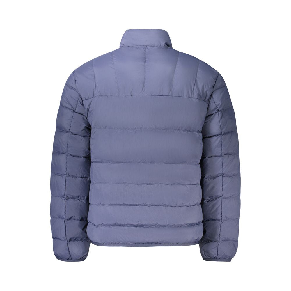 Tommy Hilfiger Men's Blue Polyamide Full-Length Jacket