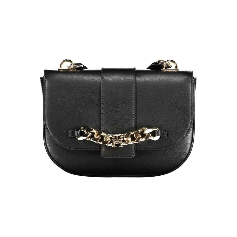 Tommy Hilfiger Women's Black Polyurethane Handbag - image 1