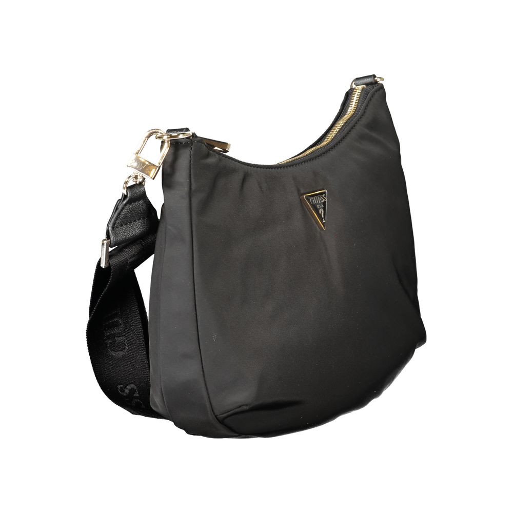 Guess Jeans Women's Black Polyester Handbag