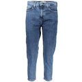 Tommy Hilfiger Women's Blue Cotton Slim-Fit Jeans
