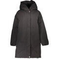 Tommy Hilfiger Women's Black Polyester Full-Length Jacket