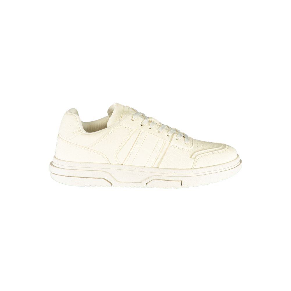 Tommy Hilfiger Women's White Polyester Sneakers