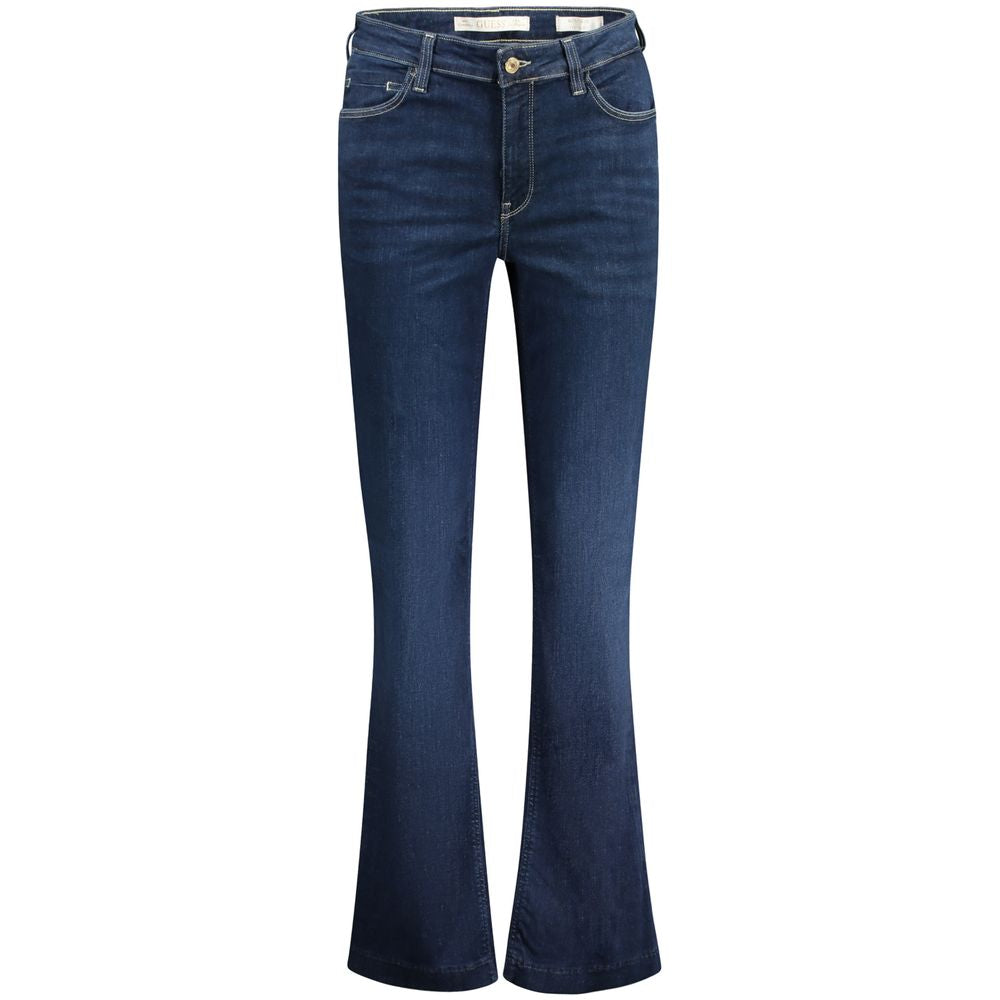 Guess Jeans Women's Blue Cotton Bootcut Jeans
