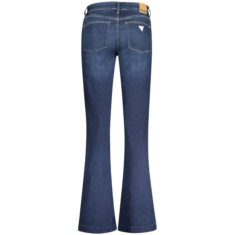 Guess Jeans Women's Blue Cotton Bootcut Jeans