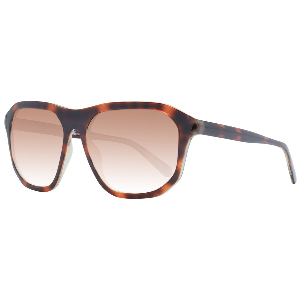 Guess GU00057 6052F Unisex Brown Square Sunglasses