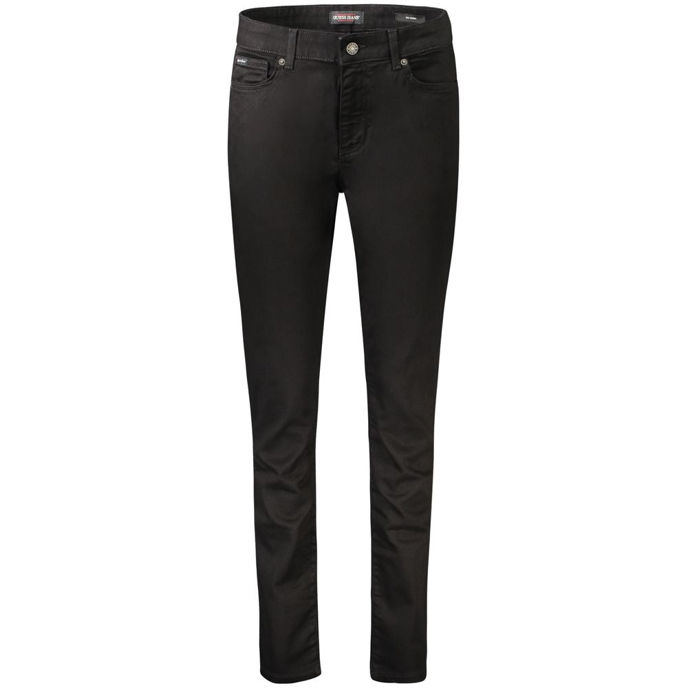 Guess Jeans Women's Black Cotton Skinny Jeans