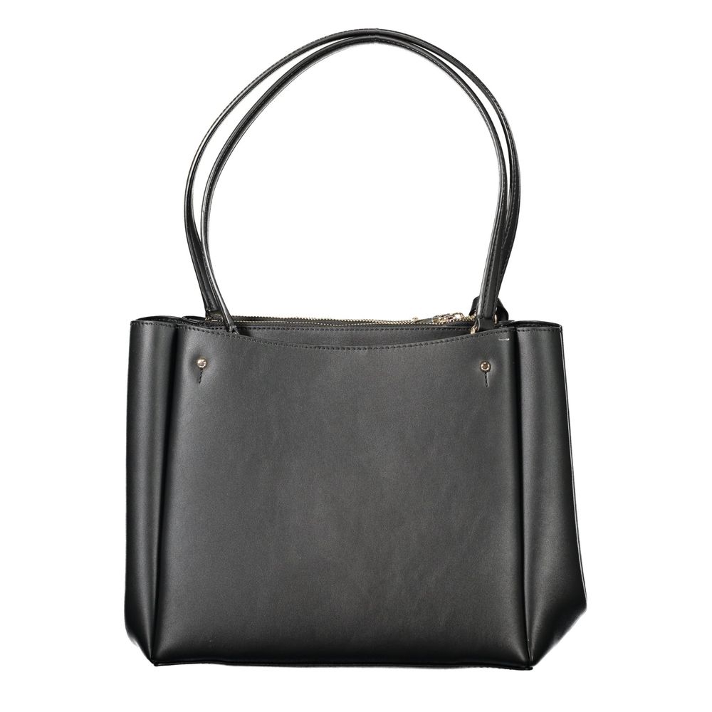 Guess Jeans Talent Women's Black Polyurethane Handbag
