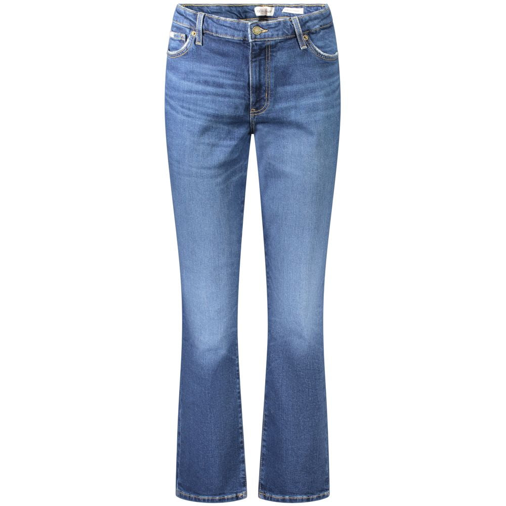 Guess Jeans Women's Blue Cotton Bootcut Jeans