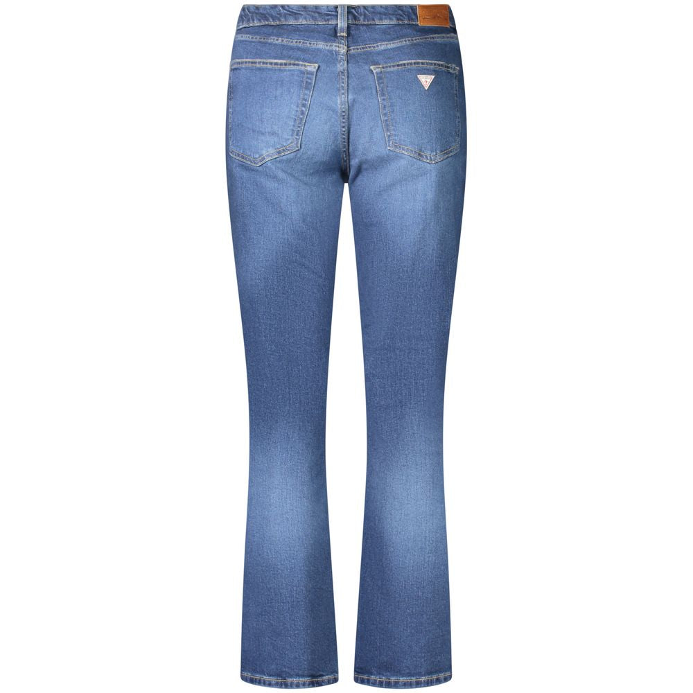 Guess Jeans Women's Blue Cotton Bootcut Jeans