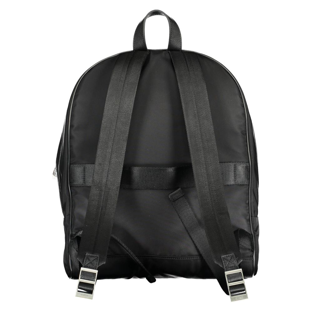 Guess Jeans Men's Black Polyamide Backpack