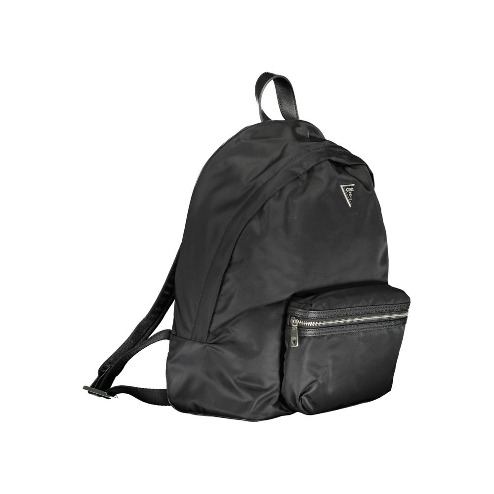 Guess Jeans Men's Black Polyamide Backpack