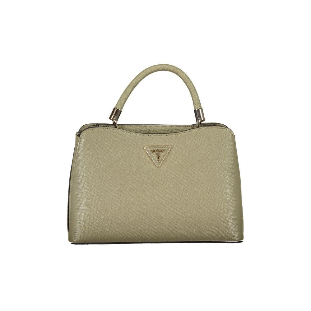 Guess Jeans Women's Green Polyurethane Handbag
