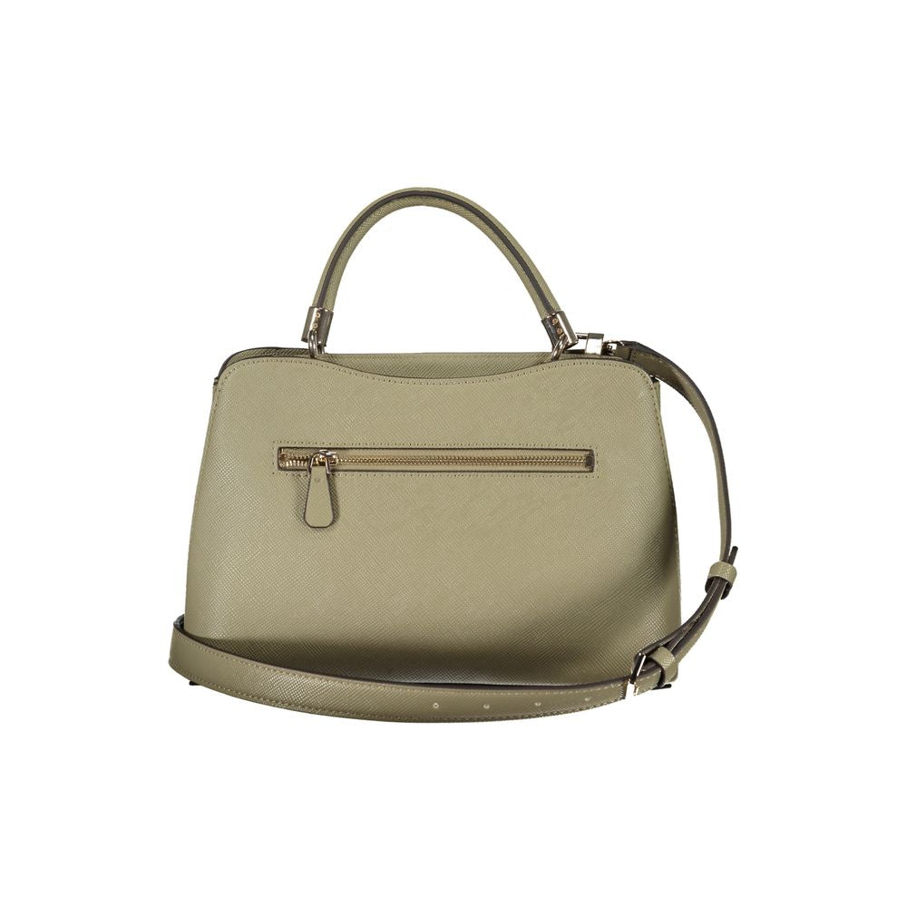 Guess Jeans Women's Green Polyurethane Handbag