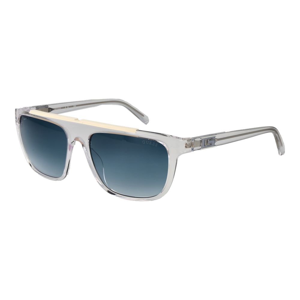 Transparent Stainless Steel Sunglasses