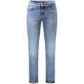 Tommy Hilfiger Men's Blue Cotton Slim-Fit Jeans