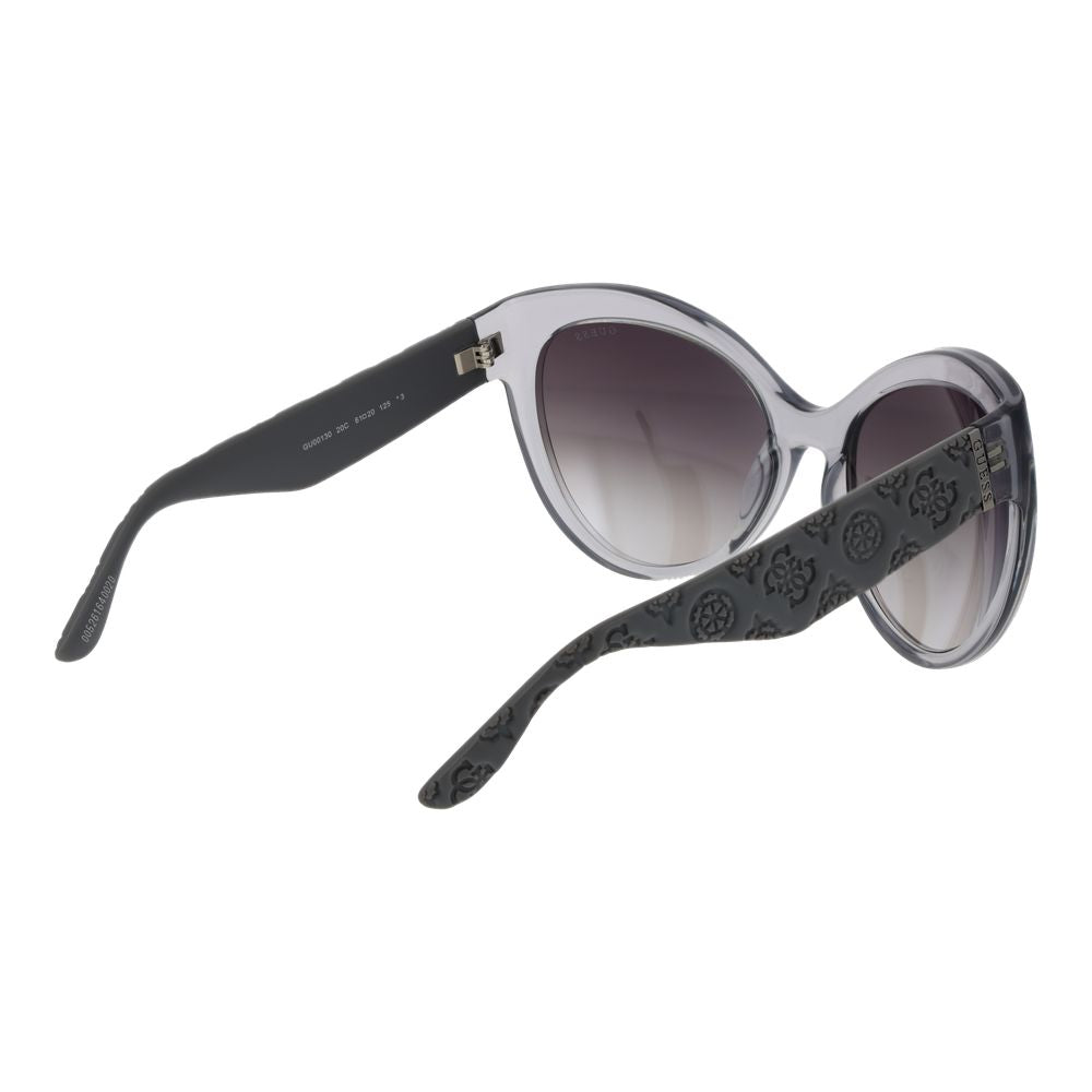 Guess GU00130 6120C Women's Grey Butterfly Sunglasses