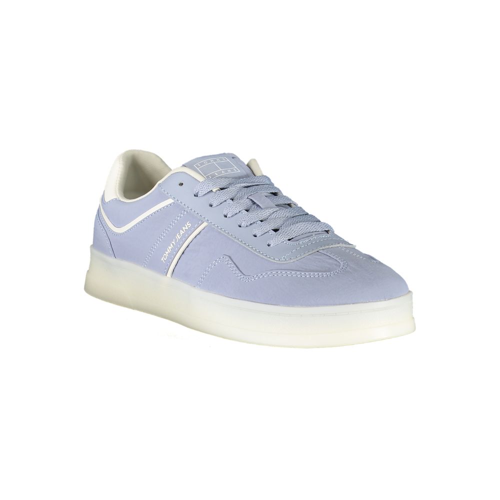 Tommy Hilfiger Women's Blue Polyurethane Sneakers