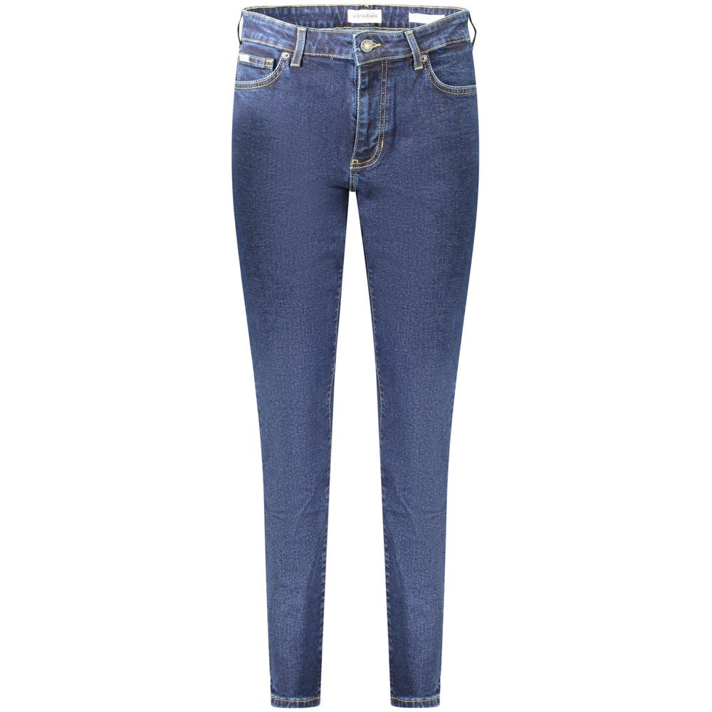 Guess Jeans Women's Blue Cotton Skinny Jeans