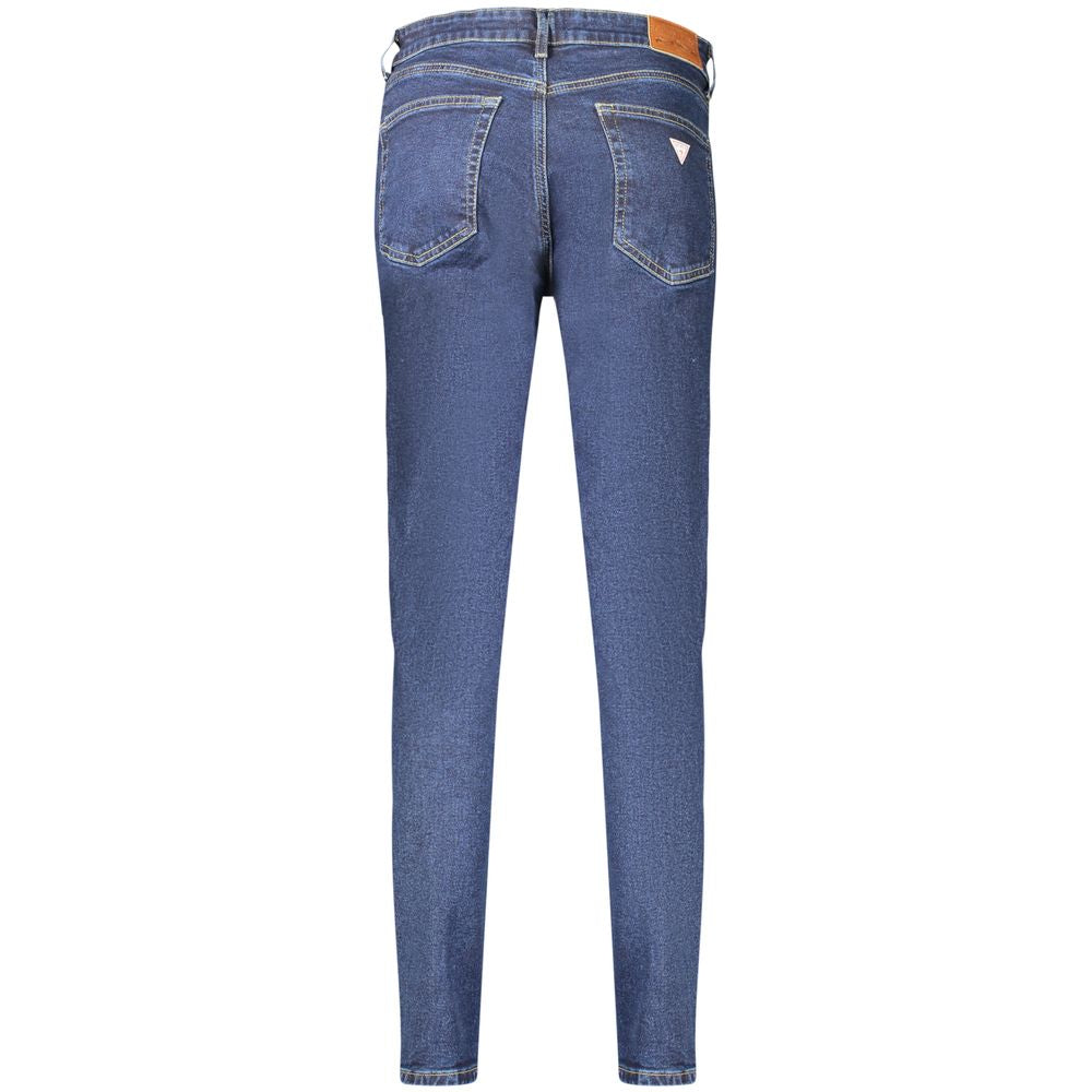 Guess Jeans Women's Blue Cotton Skinny Jeans