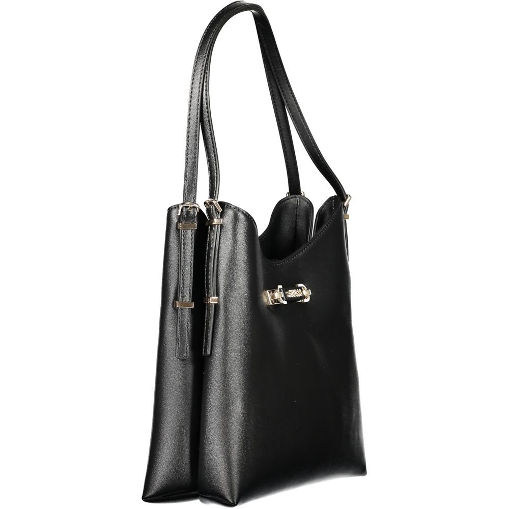 Guess Jeans Women's Black Polyurethane Handbag