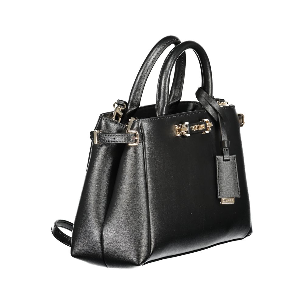 Guess Jeans Women's Black Polyurethane Handbag