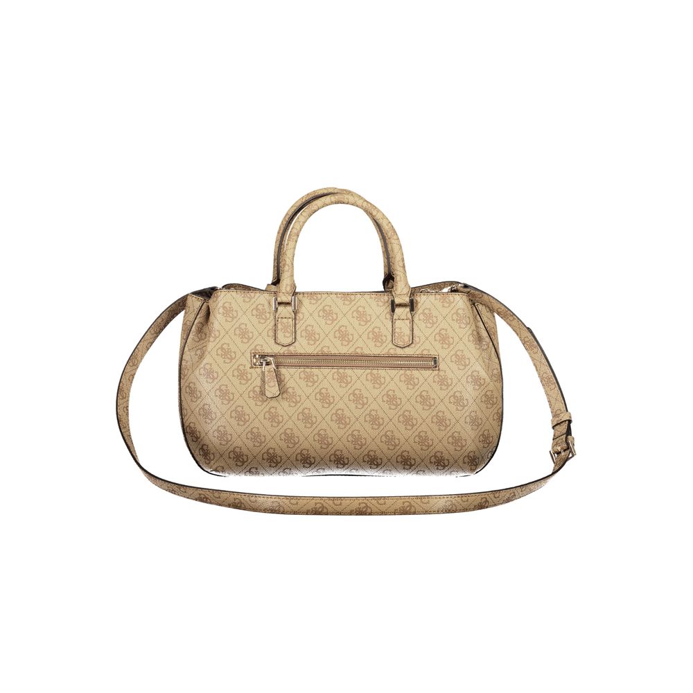 Guess Katya Women's Beige Satchel Bag