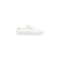 Tommy Hilfiger Women's Cream Cotton Low-Top Sneakers