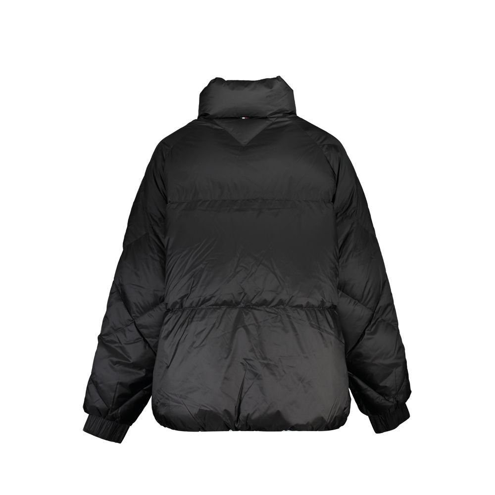 Tommy Hilfiger Goose Down Women's Black Polyester Coat