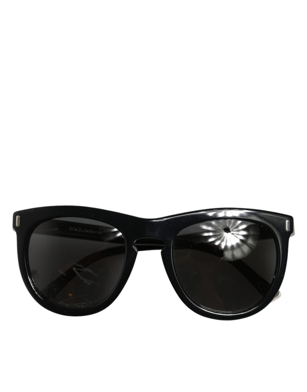 Dolce & Gabbana DG4281 Women's Black Round Sunglasses