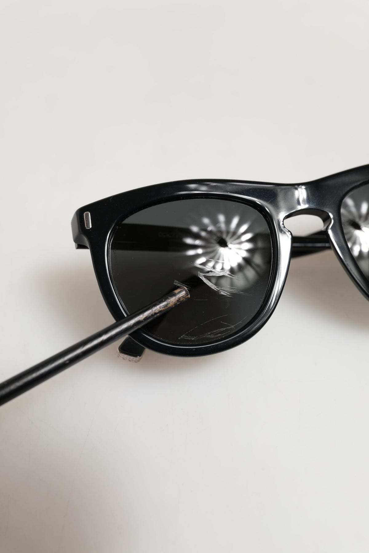 Dolce & Gabbana DG4281 Women's Black Round Sunglasses