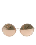 Dolce & Gabbana DG2215K Women's Gold Round Sunglasses