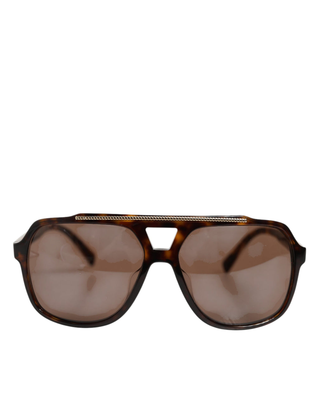 Dolce & Gabbana DG4388F Women's Dark Brown Aviator Sunglasses